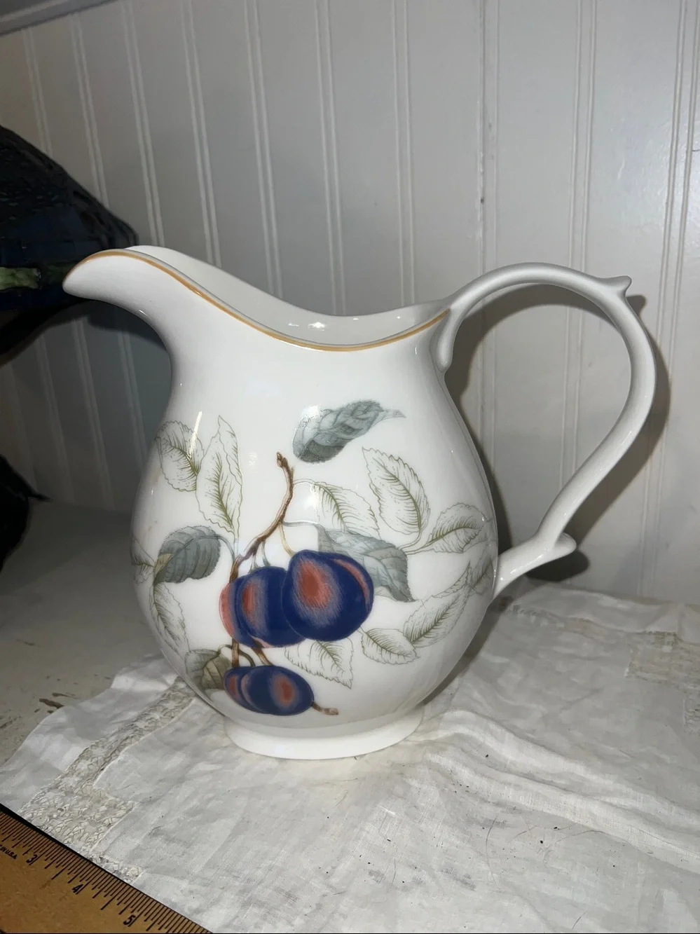 Charter Club Summers grove China porcelain water pitcher 44 oz